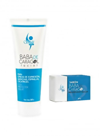 Baba De Caracol Facial Lotion With Soap
