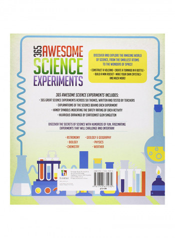 365 Awesome Science Experiments - Hardcover