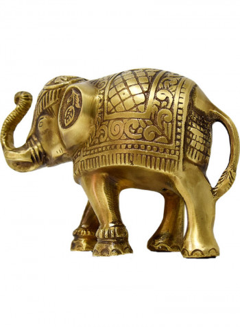 Antique Elephant Statue Gold