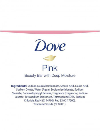 Pack Of 10 Pink Rosa Beauty Bar Soap Pink 113x10g