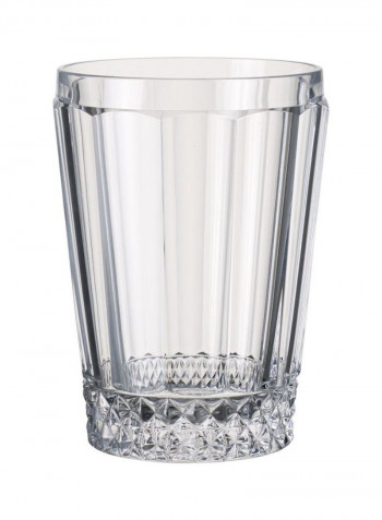 4-Piece Charleston Drinking Glass Set Clear