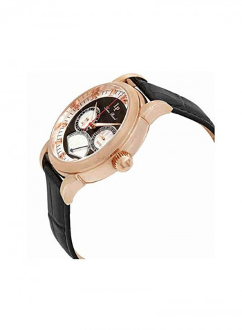 Men's Water Resistant Analog Watch LP-15051-RG-02S