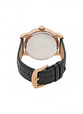 Men's Water Resistant Analog Watch LP-15051-RG-02S