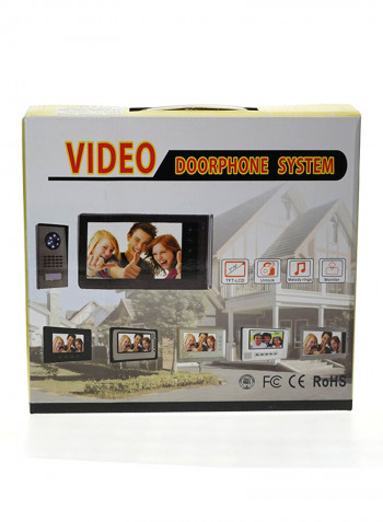 Visual Doorbell Black