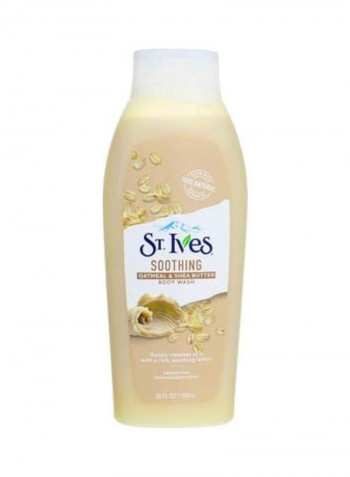 3-Piece Soothing Oatmeal And Shea Butter Body Wash 24ounce