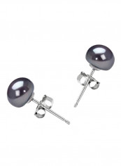 925 Sterling Silver Pearl Stud Earrings