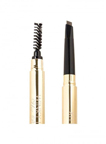 Brow Pencil With Dual Tip Dark Brown