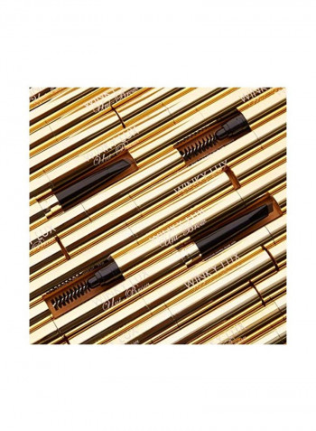Brow Pencil With Dual Tip Dark Brown