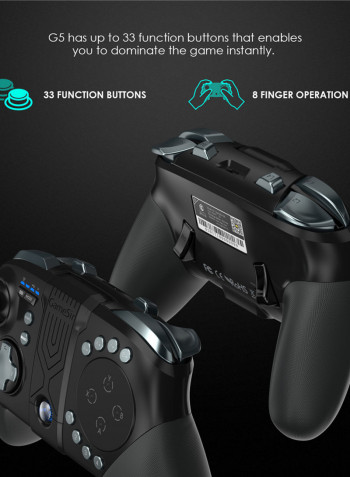 G5 MOBA Wireless Touch Gamepad Controller For Android iOS Phones