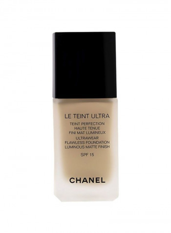 Le Teint Ultra Ultrawear Flawless Foundation Luminous Matte Finish SPF15 12 Beige Rose