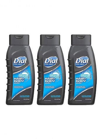Pack Of 3 Hydro Fresh Hair And Body Wash 16ounce