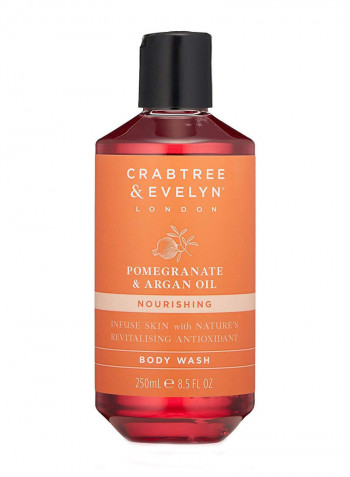 Pomegranate And Argan Oil Body Wash 8.5ounce