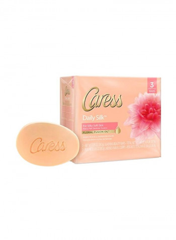 3-Piece Daily Silk Soap Bar 3.15ounce