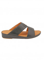 Slip On Comfort Wear Arabic Traditional Sandals Black