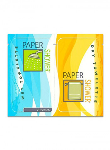 12-Piece On The Go Shower Body Wipe