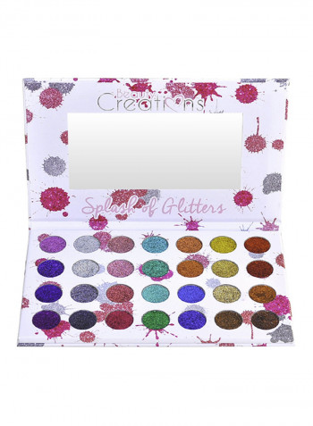 Splash Of Glitters Palette Eye Shadow Multicolour