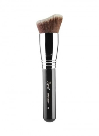 F83 Curved Kabuki Brush Brown