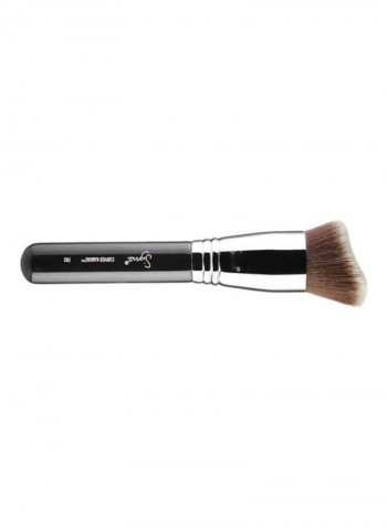 F83 Curved Kabuki Brush Brown