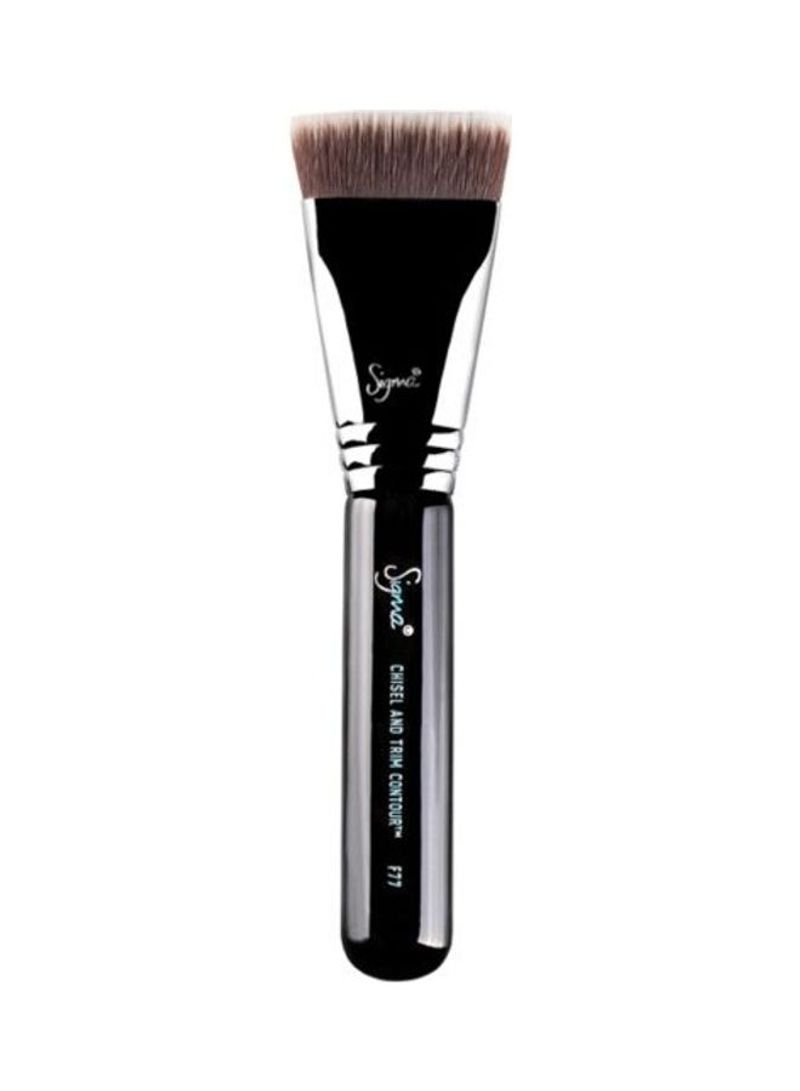 F77 Chisel And Trim Contour Brush Brown