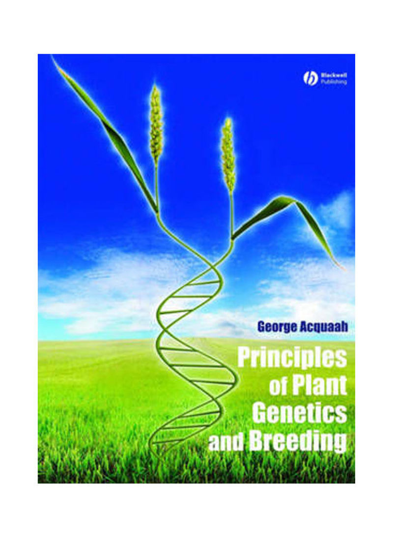 Principles of Plant Genetics and Breeding Hardcover English by George Acquaah