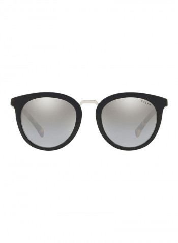 Women's Round Frame Sunglasses - Lens Size: 52 mm