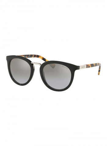 Women's Round Frame Sunglasses - Lens Size: 52 mm