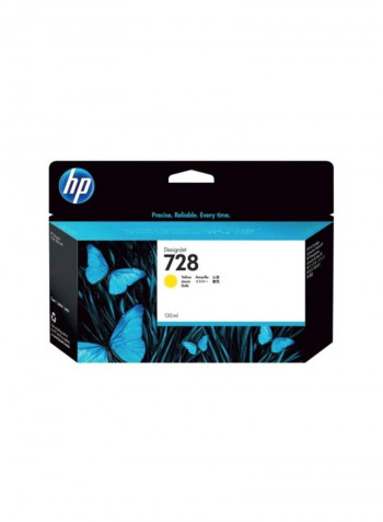 728 DesignJet Ink Cartridge Yellow