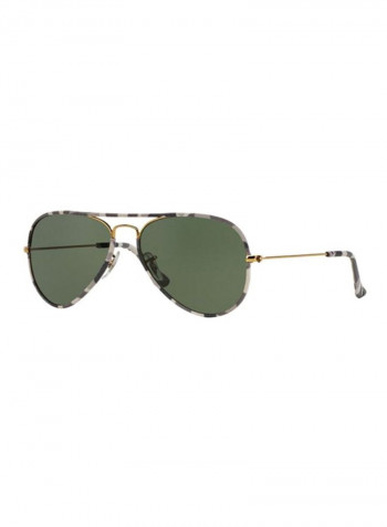 Men's UV-Protection Pilot Sunglasses - Lens Size: 55 mm