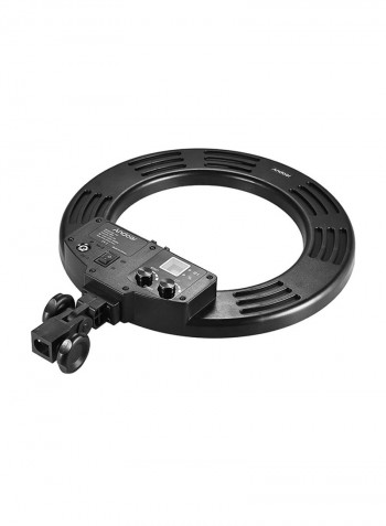Studio Ring Dimmable LED Video Light Lamp HD-14S White
