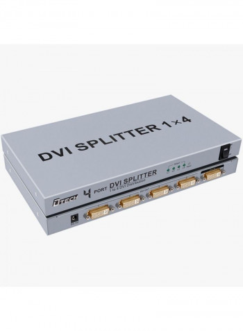 High Bandwidth DVI Splitter  Grey