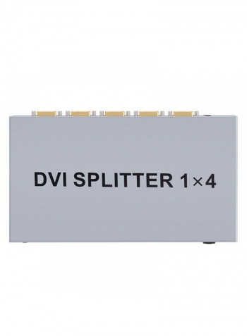 High Bandwidth DVI Splitter  Grey
