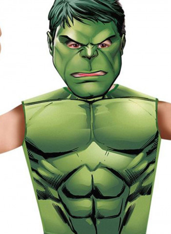 Hulk T-Shirt With Mask Set