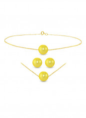 3-Piece 10K Gold Pearl Jewellery Set reviews 3-Piece 10K Gold Pearl Jewellery Set