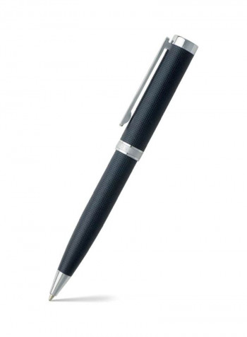 Column Ballpoint Pen Black/Silver