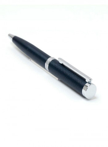 Column Ballpoint Pen Black/Silver