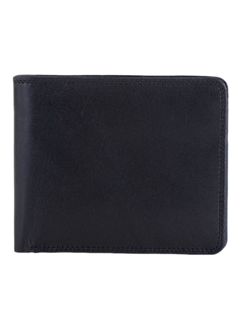 RFID Leather Wallet Black