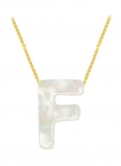 18K Gold F Letter Pearl Strand Bracelet reviews 18K Gold F Letter Pearl Strand Bracelet