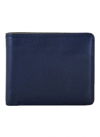 Venice Leather Wallet Navy