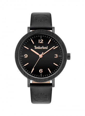 Women's Leather Strap Analog Wrist Watch T TBL15958MYB-02