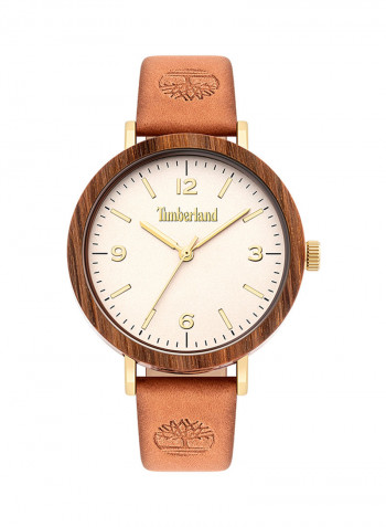 Women's Leather Strap Analog Wrist Watch T TBL15958MYGBN-07