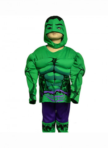 Muscle Incredible Hulk Avenger Superhero Costume