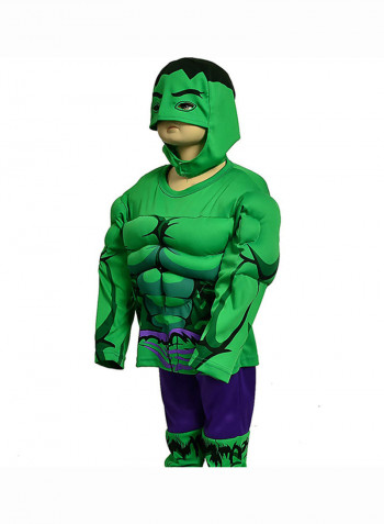 Muscle Incredible Hulk Avenger Superhero Costume