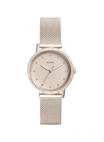Women's Stainless Steel Analog Wrist Watch ES4364
