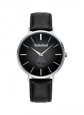 Men's Leather Strap Analog Wrist Watch T TBL15514JS-02