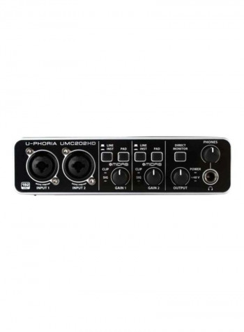 Audio Receviers U-Phoria UMC202HD UMC202HD Black