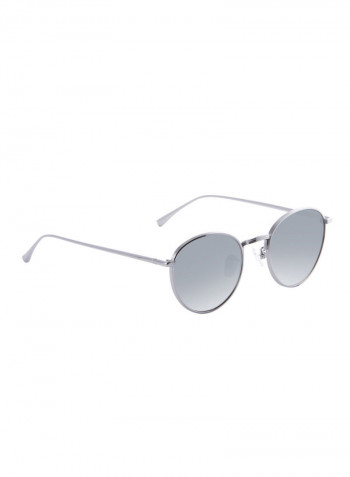 Men's Oval Frame Sunglasses - Lens Size: 48 mm