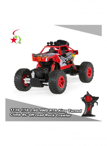 Creative Double Star 1139 1/18 2.4G 4WD RTR King Turned Climb Off-road Rock Crawler RC Car 29x18x23cm