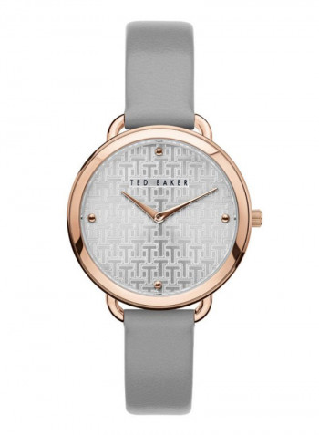 Women's Casual Round Shape Leather Analog Watch T TBKPHTF901