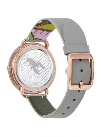 Women's Casual Round Shape Leather Analog Watch T TBKPHTF901