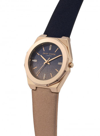 Women's Leather Analog Wrist Watch D Dd122Urg